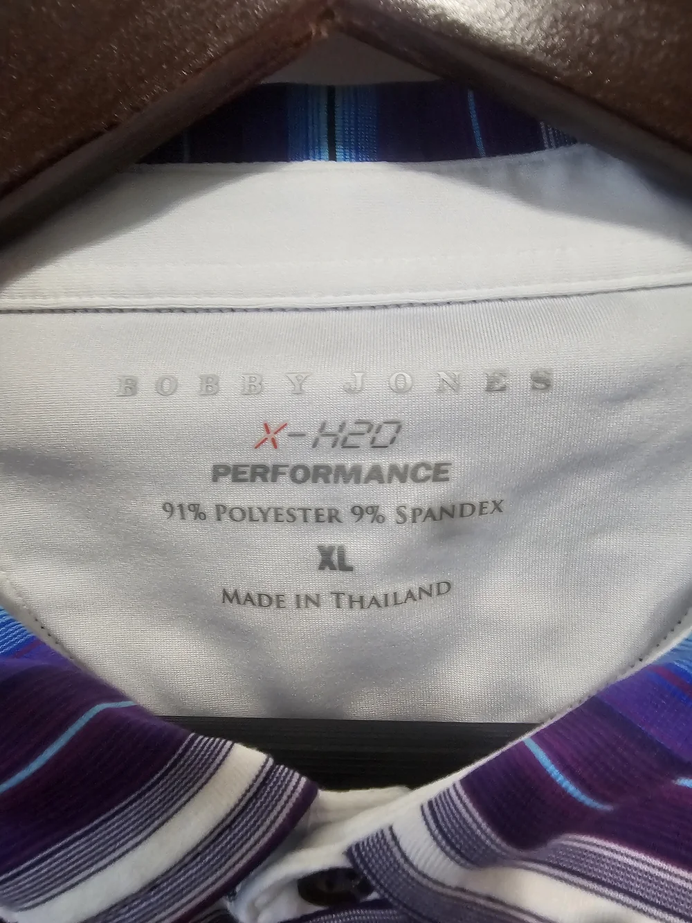 Bobby Jones X-H2O Performance Polo Bundle Mens XL Golf Shirts 2 Pack - Picture 4 of 7